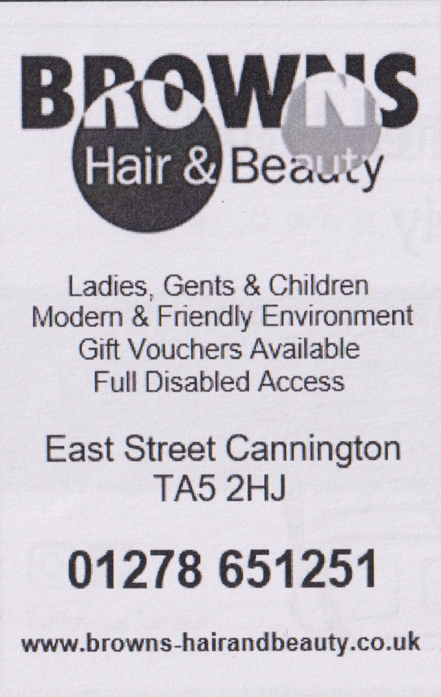 Ad for Brown's Hair & Beauty